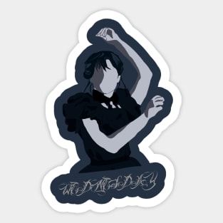 Wednesday dance Sticker